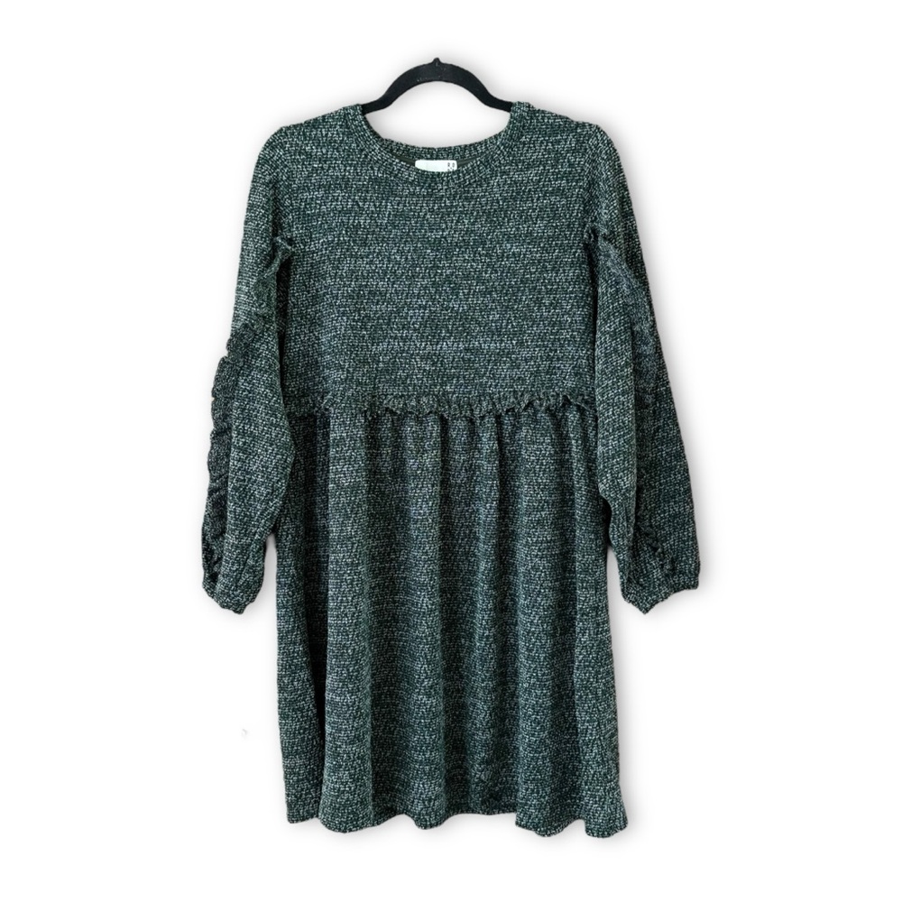 Anthropologie RO & DE Stella Sweater Mini Dress Green NWOT Size 2X